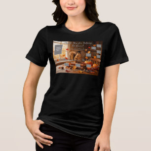 En Tri-matière T-shirt d'enseignant de rentrée pour l'écureuil d'