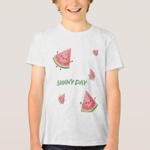 En Tri-matière T-shirt d'été