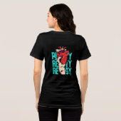 En Tri-matière T-shirt d'été pour femmes (Verso intégral)