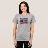 En Tri-matière T-Shirt Drapeau Américain (Recto plein)