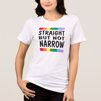 En Tri-matière T-Shirt Droit Mais Pas Étroit