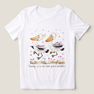 En Tri-matière T-shirt drôle de Bec-en-sabot