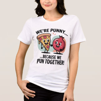 En Tri-matière T-shirt drôle pour couple avec jeu de mots | Amour
