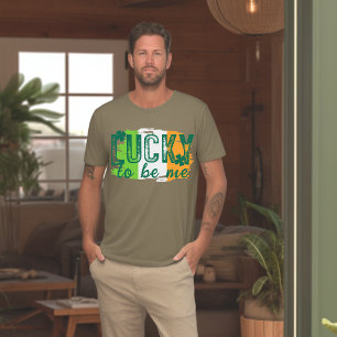 En Tri-matière T-shirt du drapeau irlandais de la Saint-Patrick