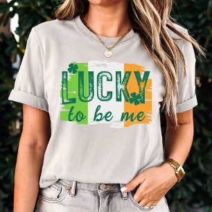En Tri-matière T-shirt du drapeau irlandais de la Saint-Patrick