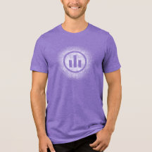 T-shirt du logo du centre indépendant Purple Grung