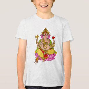 En Tri-matière T-Shirt du Seigneur Ganesha