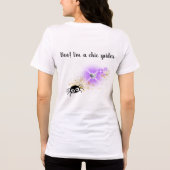 En Tri-matière T-shirt éffrayant chic (Verso)
