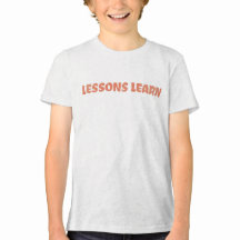 T-Shirt Énergie Garçon/Enfants Leçons Apprises Flu