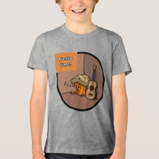 En Tri-matière T-Shirt Enfant Frijole Frog Siesta