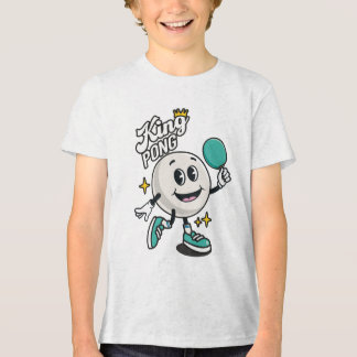 En Tri-matière T-shirt enfant King Pong