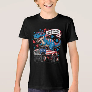 En Tri-matière T-Shirt Enfants T-shirt Patriotique