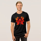 En Tri-matière T-Shirt Evil Samouraï  (Recto plein)