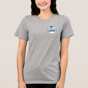 En Tri-matière T-shirt féminin de l'ASL (gris)