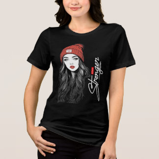 En Tri-matière t-shirt femme ai imagine