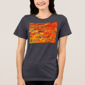 En Tri-matière T-Shirt Feuilles d'Érable d'Automne (Recto)