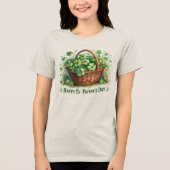 En Tri-matière T-Shirt Fleur de la Saint-Patrick (Recto)