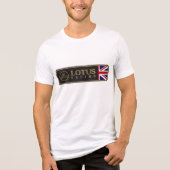 En Tri-matière T-shirt foncé de base (Recto)