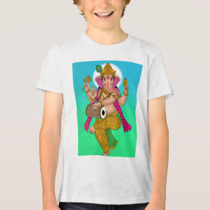 En Tri-matière T-Shirt Ganesha dansant