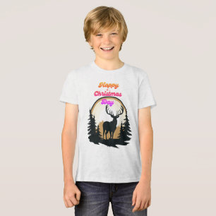 En Tri-matière T-shirt garçon