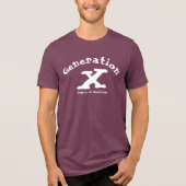 En Tri-matière T-shirt Génération X (Recto)