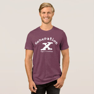 En Tri-matière T-shirt Génération X