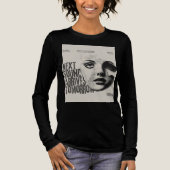 En Tri-matière T-Shirt Graphique à l'Esthétique Noire (Recto)