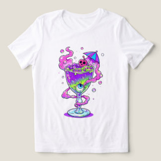 En Tri-matière T-shirt graphique bas de gamme - cocktail toxique