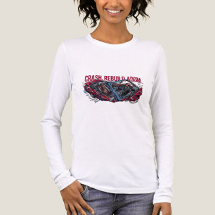 En Tri-matière T-Shirt Graphique Crash Rebuild Adom Cybernetic Wr