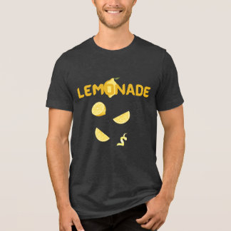 En Tri-matière T-shirt graphique Lemonade - T-shirt mignon au cit