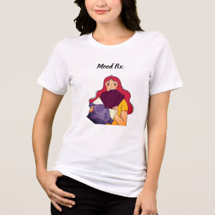 En Tri-matière T-shirt graphique Mood Fix