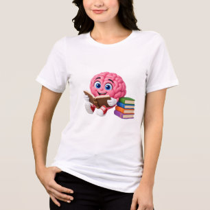 En Tri-matière T-shirt graphique pour femmes ADOM "Brighter Mind"