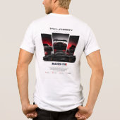 En Tri-matière T-shirt graphique supercar (Verso)