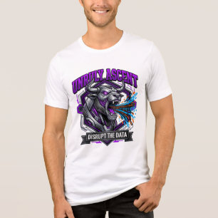 En Tri-matière T-Shirt Graphique Taureau Cybernétique Ascension D