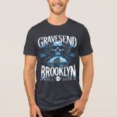 En Tri-matière T-shirt Gravesend Brooklyn NYC (Recto)
