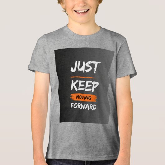 En Tri-matière T-shirt gris (Recto)