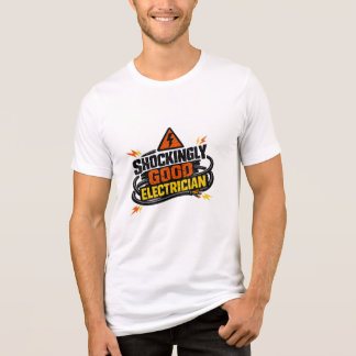 En Tri-matière T-shirt Grunge Industriel Électricien Choquant de