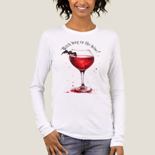 En Tri-matière T-shirt Halloween amusant Chemin de sorcière au