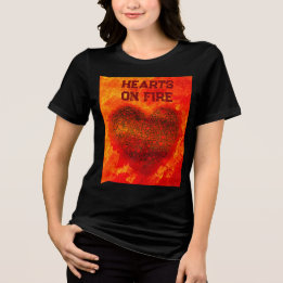 En Tri-matière T-shirt Heart