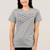 En Tri-matière T-shirt Hess (Recto)