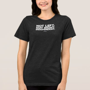 En Tri-matière T-shirt indépendant non droit