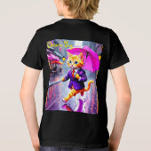 En Tri-matière T-shirt Jeune Bella+Canvas (Verso)