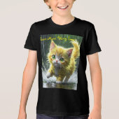 En Tri-matière T-shirt Jeune Bella+Canvas (Recto)