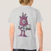 En Tri-matière T-shirt Jeune Bella+Canvas (Verso)