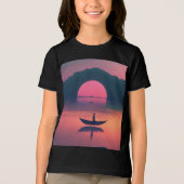 En Tri-matière T-shirt Jeune Bella+Canvas (Recto)