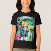 En Tri-matière T-shirt Jeune Bella+Canvas (Recto)