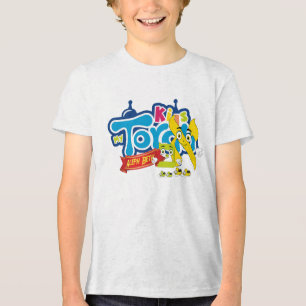 En Tri-matière T-shirt jeunesse Kids n Torah dessin animé