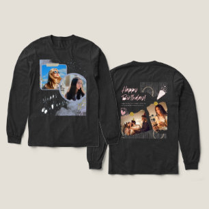 En Tri-matière T-Shirt Joyeux Anniversaire