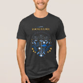 En Tri-matière T-Shirt Joyeux Hanoukka (Recto)