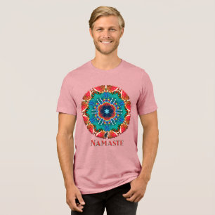 En Tri-matière T-shirt Kaléidoscope Cinnamon Namaste